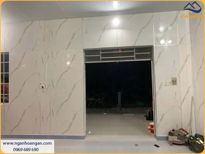 Tấm Nhựa PVC Giả Đá PVC2014 Kosmos Vân Đá Rõ Nét Sang Trọng 